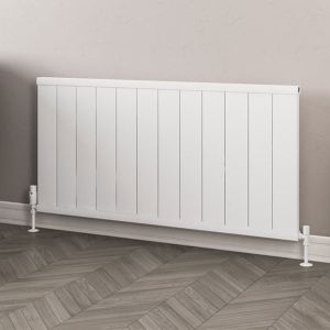 Eastbrook Kingswood Matt White Aluminium Designer Radiator 600 x 1210mm