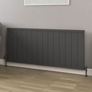 Eastbrook Kingswood Matt Anthracite Aluminium Designer Radiator 600 x 1410mm