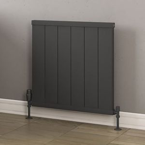 Eastbrook Kingswood Matt Anthracite Aluminium Designer Radiator 600 x 610mm