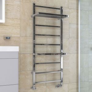 Eastbrook Launton Chrome Towel Rail 1200 x 500mm