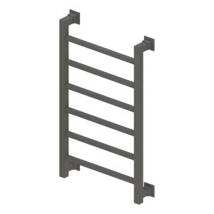 Eastbrook Loxley Matt Anthracite Designer Towel Rail 800 x 500mm