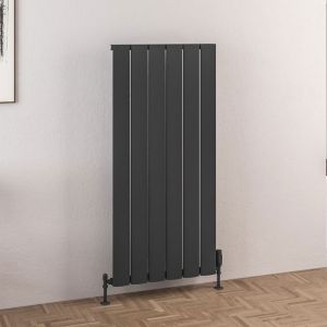 Eastbrook Malmesbury Matt Anthracite Aluminium Designer Radiator 1200 x 565mm