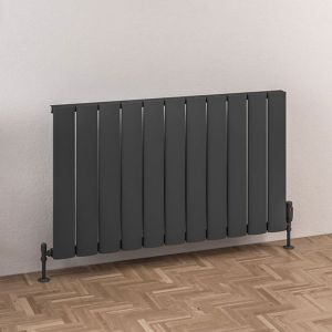 Eastbrook Malmesbury Matt Anthracite Aluminium Designer Radiator 600 x 1040mm