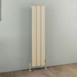 Eastbrook Malmesbury Matt Cappuccino Aluminium Designer Radiator 1200 x 280mm