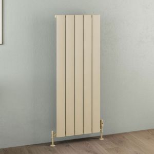 Eastbrook Malmesbury Matt Cappuccino Aluminium Designer Radiator 1200 x 470mm