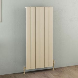 Eastbrook Malmesbury Matt Cappuccino Aluminium Designer Radiator 1200 x 565mm