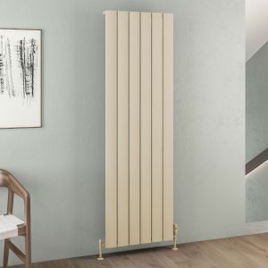 Eastbrook Malmesbury Matt Cappuccino Aluminium Designer Radiator 1800 x 565mm