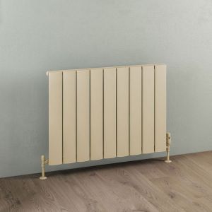 Eastbrook Malmesbury Matt Cappuccino Aluminium Designer Radiator 600 x 850mm