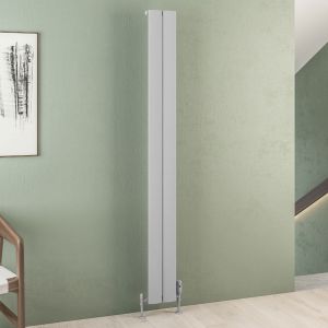 Eastbrook Malmesbury Matt Grey Aluminium Designer Radiator 1800 x 185mm