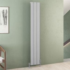 Eastbrook Malmesbury Matt Grey Aluminium Designer Radiator 1800 x 280mm