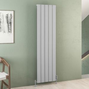 Eastbrook Malmesbury Matt Grey Aluminium Designer Radiator 1800 x 470mm