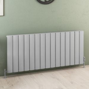 Eastbrook Malmesbury Matt Grey Aluminium Designer Radiator 600 x 1420mm