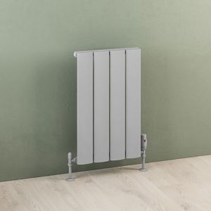 Eastbrook Malmesbury Matt Grey Aluminium Designer Radiator 600 x 375mm