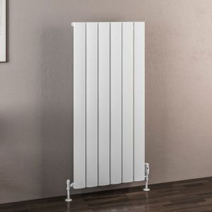 Eastbrook Malmesbury Matt White Aluminium Designer Radiator 1200 x 565mm