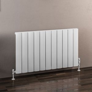 Eastbrook Malmesbury Matt White Aluminium Designer Radiator 600 x 1040mm