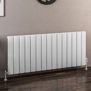 Eastbrook Malmesbury Matt White Aluminium Designer Radiator 600 x 1420mm