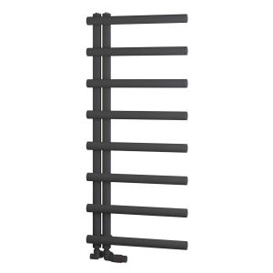 Eastbrook Marlow E Style Matt Anthracite Designer Towel Rail 1150 x 500mm