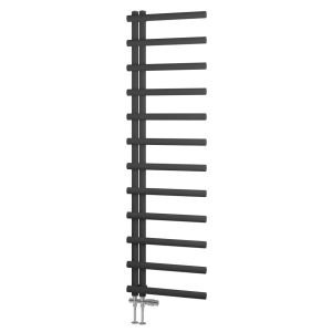 Eastbrook Marlow E Style Matt Anthracite Designer Towel Rail 1750 x 500mm