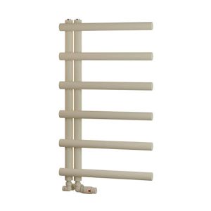 Eastbrook Marlow E Style Matt Cappuccino Designer Towel Rail 850 x 500mm