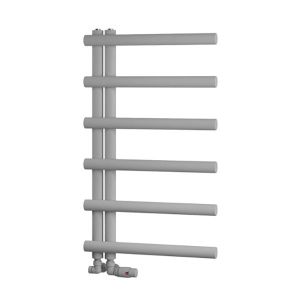 Eastbrook Marlow E Style Matt Grey Designer Towel Rail 850 x 500mm