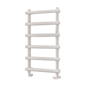 Eastbrook Marlow Matt White Designer Towel Rail 850 x 500mm