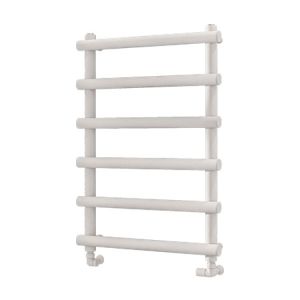 Eastbrook Marlow Matt White Designer Towel Rail 850 x 600mm