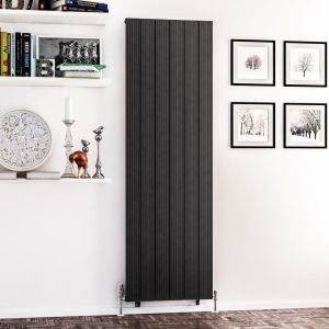 Eastbrook Mersey Matt Anthracite Aluminium Designer Radiator 1800 x 565mm