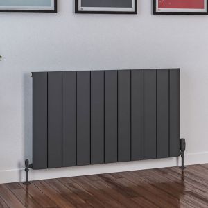 Eastbrook Peretti Matt Anthracite Aluminium Designer Radiator 600 x 1040mm