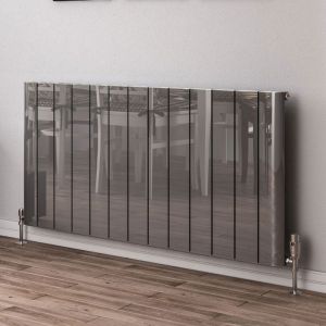 Eastbrook Peretti Polished Aluminium Designer Radiator 600 x 1230mm