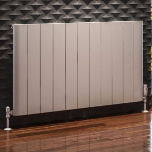 Eastbrook Peretti Matt White Aluminium Designer Radiator 600 x 1040mm