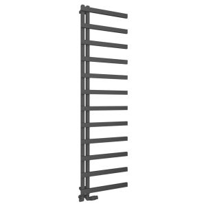 Eastbrook Platani Matt Anthracite Designer Towel Rail 1800 x 500mm