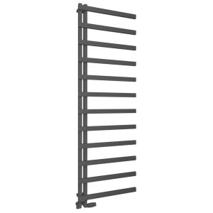 Eastbrook Platani Matt Anthracite Designer Towel Rail 1800 x 600mm