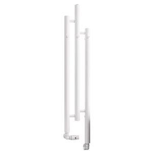 Eastbrook Portchester Matt White Designer Towel Rail 1200 x 225mm