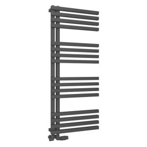 Eastbrook Reinbach Matt Anthracite Designer Towel Rail 1200 x 500mm