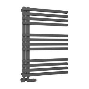 Eastbrook Reinbach Matt Anthracite Designer Towel Rail 800 x 600mm