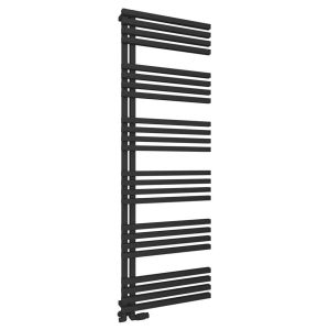 Eastbrook Reinbach Matt Black Designer Towel Rail 1800 x 600mm