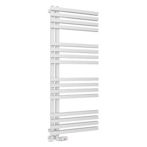 Eastbrook Reinbach Matt White Designer Towel Rail 1200 x 500mm