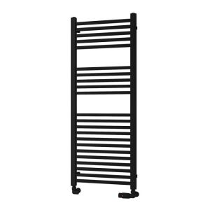 Eastbrook Rion Matt Black Towel Rail 1200 x 500mm