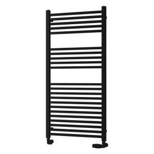 Eastbrook Rion Matt Black Towel Rail 1200 x 600mm