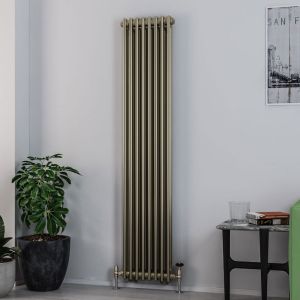 Eastbrook Rivassa Bronze Effect 2 Column Radiator 1800 x 383mm