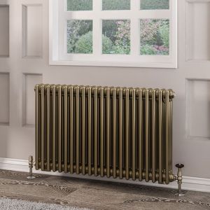 Eastbrook Rivassa Bronze Effect 3 Column Radiator 600 x 1010mm