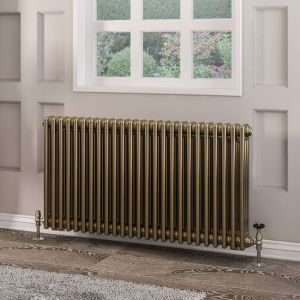 Eastbrook Rivassa Bronze Effect 3 Column Radiator 600 x 1148mm