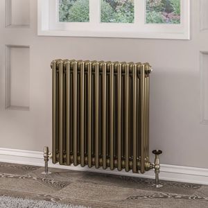 Eastbrook Rivassa Bronze Effect 3 Column Radiator 600 x 608mm