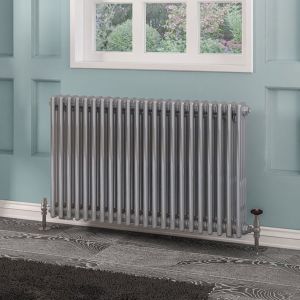 Eastbrook Rivassa Chrome Effect 3 Column Radiator 600 x 1010mm