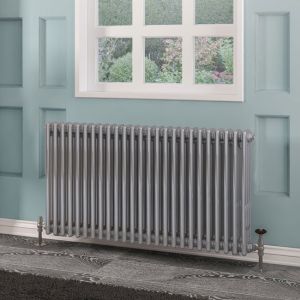 Eastbrook Rivassa Chrome Effect 3 Column Radiator 600 x 1148mm