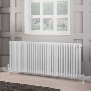 Eastbrook Rivassa Gloss White 3 Column Radiator 600 x 1460mm