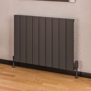 Eastbrook Rosano Matt Anthracite Aluminium Designer Radiator 600 x 850mm