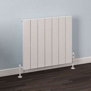 Eastbrook Rosano Matt White Aluminium Designer Radiator 600 x 660mm