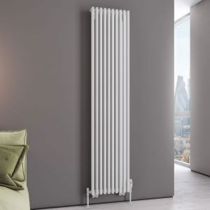 Eastbrook Rowsham Matt White Steel Designer Radiator 1800 x 380mm