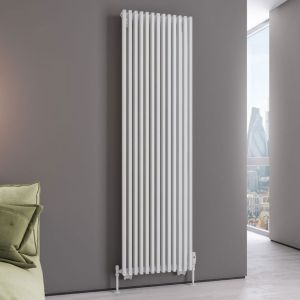 Eastbrook Rowsham Matt White Steel Designer Radiator 1800 x 500mm